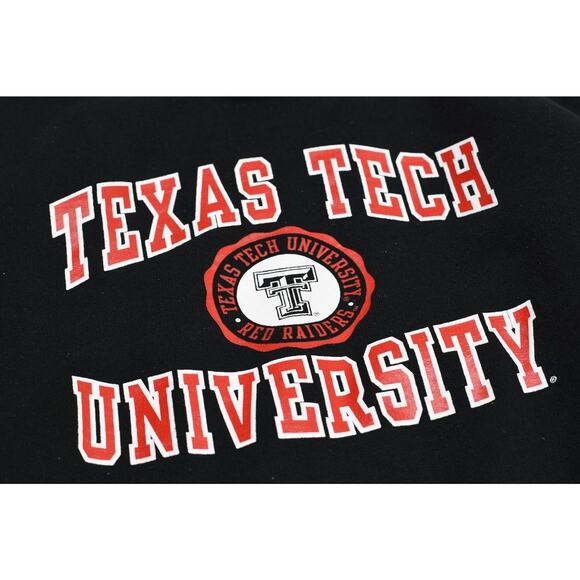 Champion Texas Tech University Sweatshirt Black Regular Size YXL (14-16) - Picture 2 of 8